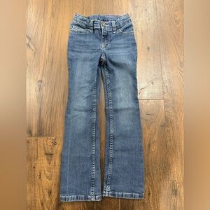 Wrangler Girls Blue Bootcut Jeans